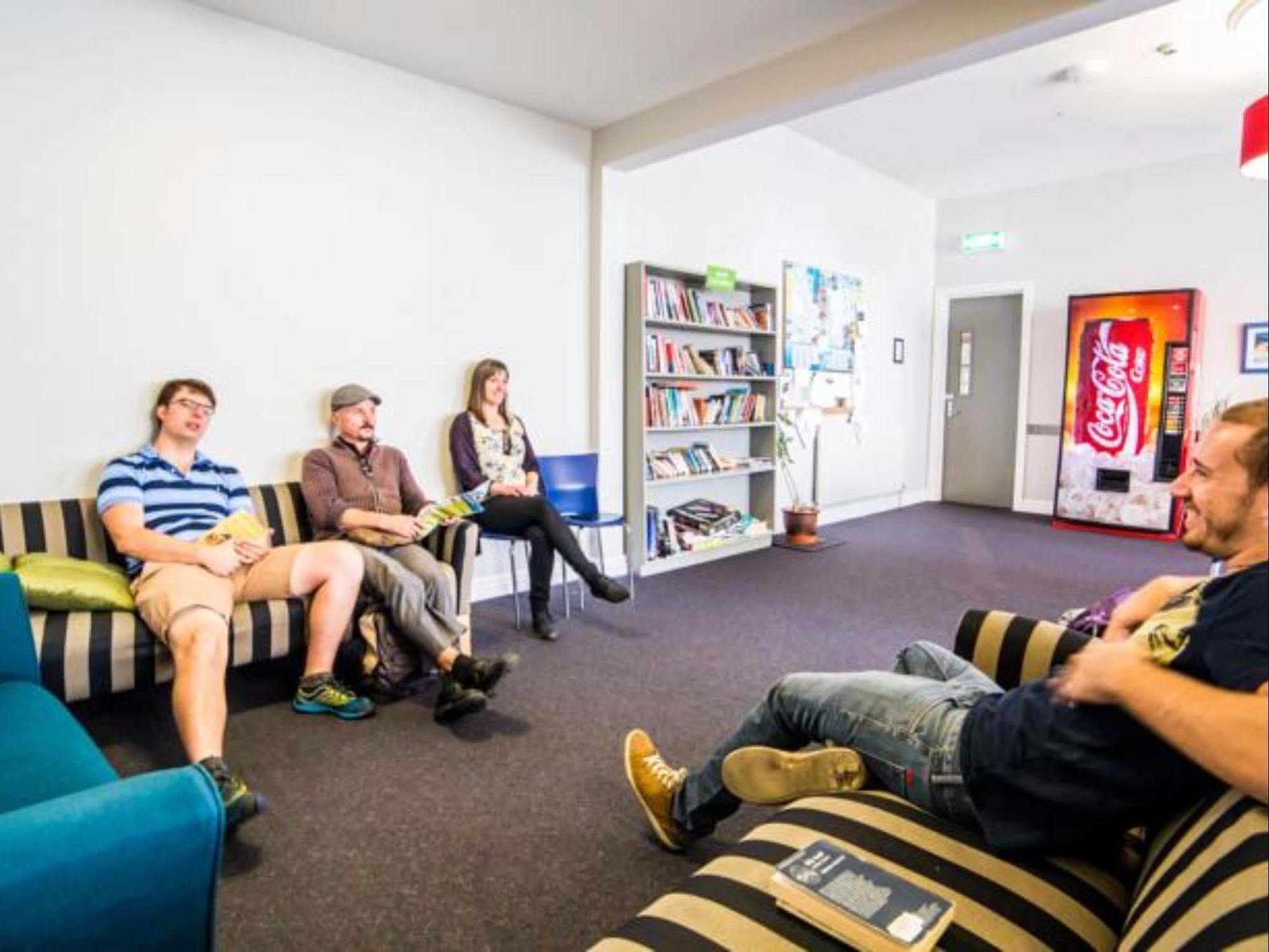 Haka House Christchurch Ngoại thất bức ảnh The common room at the International House